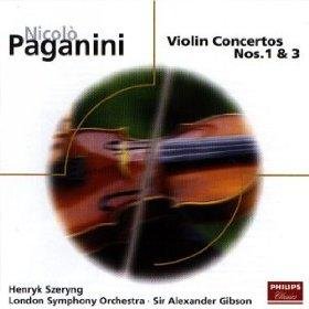 Paganini: Violin Concertos Nos 1 & 3 [Audio CD] SZERYNG