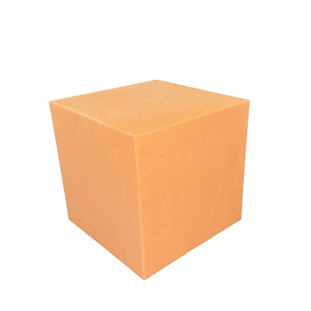 Espuma HR a Medida - Disponibles en Diferentes Formas y tamaños -Transpirable y Duradera - Tratamientos antibacterias - 80 x 120 x 10 cm, Espuma Blanda 20 kg/m³