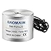 Baomain Electromagnet Solenoid 24V DC 11LB/5kg Force Lifting Magnet 25mm BM-P 25-20