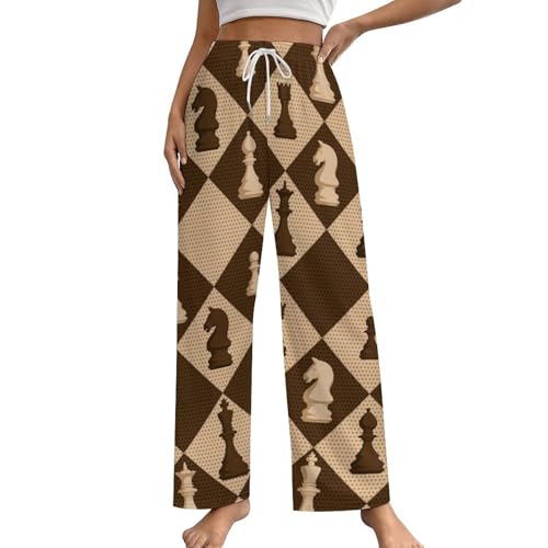 Pantalon de pyjama femme échecs pour ne plus manquer de poches la nuit
