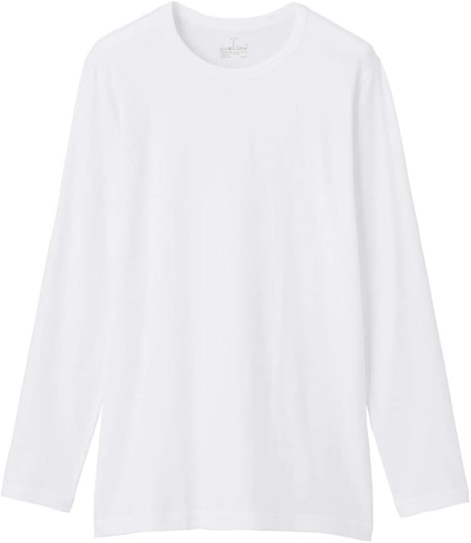 Amazon 無印良品 綿であったかクルーネック長袖tシャツ インナーシャツ 通販 Amazon 無印良品 綿であったかクルーネック長袖tシャツ インナーシャツ 通販