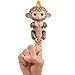 WowWee Fingerlings Monkeys - Fingerblings - Glimmer (Pink/Rose Gold) - Friendly Interactive Toy