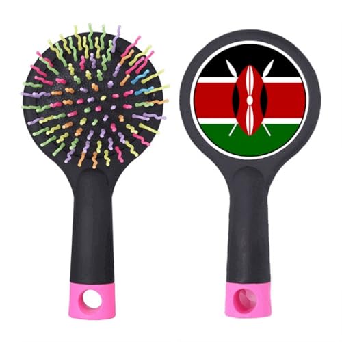 Brosse démêlante à coussin d'air Kenya pour éliminer les nœuds sans douleur