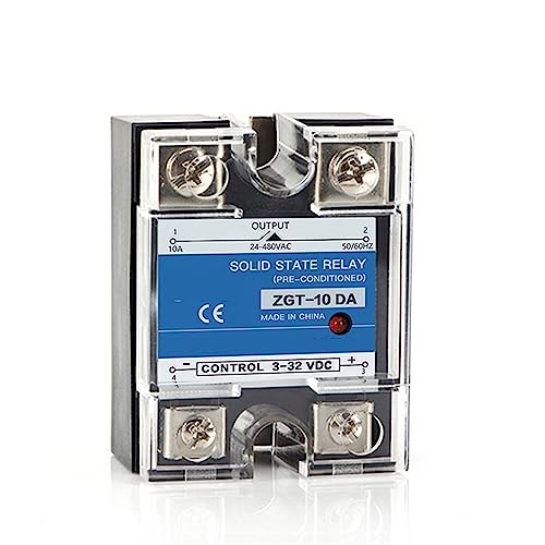 Relais SSR 25DA CG monophasé 25A pour un contrôle DC AC sans usure mécanique
