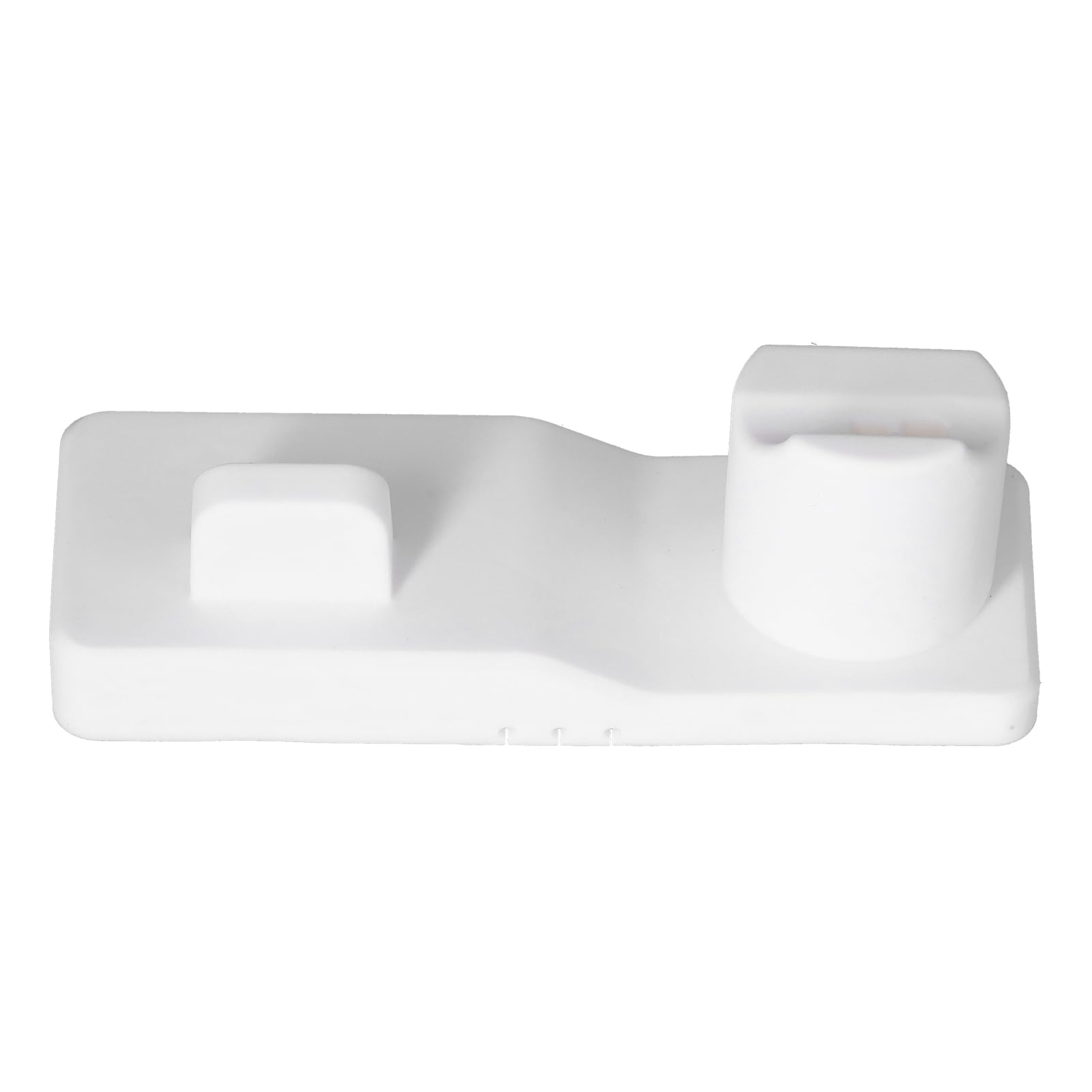 Wakects 3 in 1 Stazione di Ricarica in Silicone per 11 Pro Watch (WHITE)