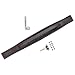 MUSIC FIRST Top Quality Genuine Leather Accordion Left Hand Strap/Accordion Bass Strap 2.4inchx22inch (6cmx55cm) with Hardware and Tools, 18"~22" (45cm~55cm) tailorable, Assemble Needed