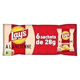 Lay's Chips à l'Ancienne Nature 28 g - Multipack de 6...