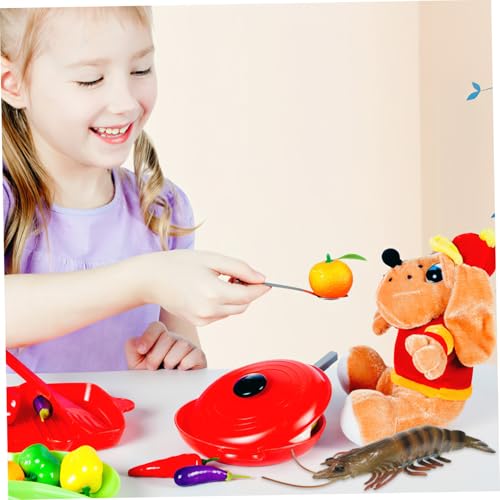 SOPOTUTU Garnelenspielzeug Für Junge Mädchen Lernen Meerestierspielzeug Figuren Junge Mädchen Spielzeug Haushaltsspielzeug Pädagogisches Lernspielzeug Interessantes Kinderspielzeug Realisti