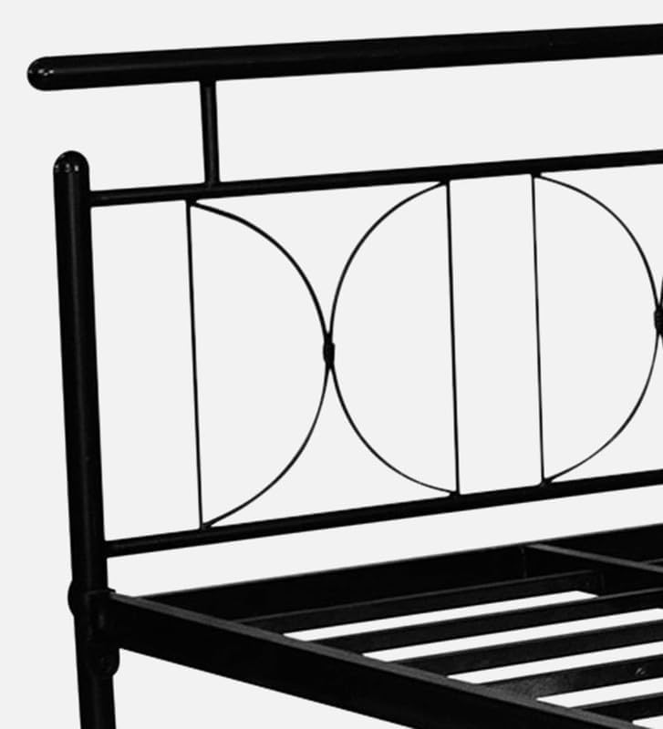 Image of Benjamin Extra Single Size Bed Frame Without Mattress (Aiden) - Durable and Sturdy Design, Ideal for Bedrooms, Guest Rooms, Small Spaces - Easy Assembly, Modern Style