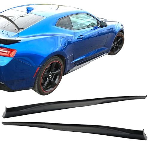 Amazon | サイドスカート 2016-2024 シボレーカマロ(ZL1トリムを除く
