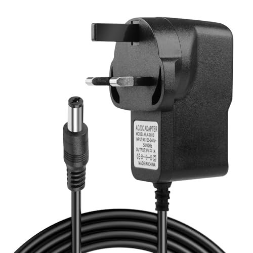 9V DC 1A Guitar Pedal Power Supply Adapter, 9V1A Power Adapt