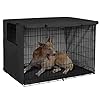 Hundekäfig-Abdeckung, Hundehüttenabdeckung, Winddichte Hundehüttenabdeckung, Kistenabdeckung für Hundeboxen, Hundekäfigabdeckung, Winddicht für drinnen und draußen, Passt zu den Meisten Hundekisten