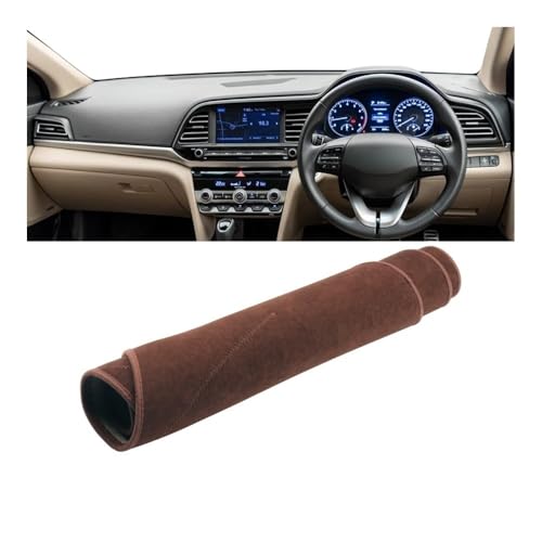 Tapis de tableau de bord antidérapant pour les voyages en Hyundai Elantra AD