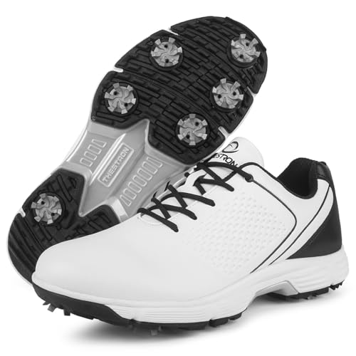 Waterproof Golf Shoes Men Spikes Golf Sneakers Male Outdoor...