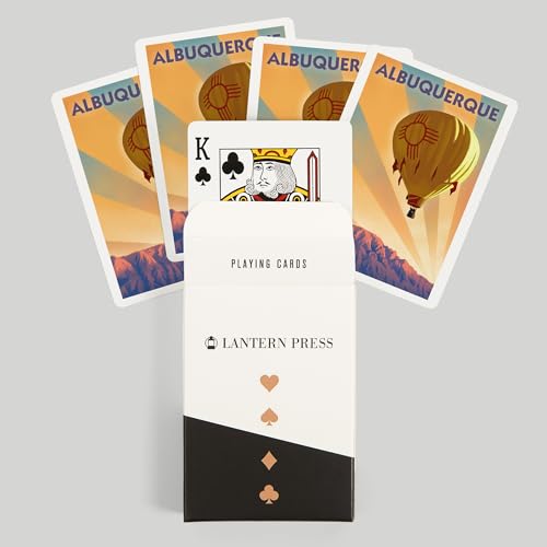 Lantern Press Baraja de 52 Cartas Póker miniatura 6