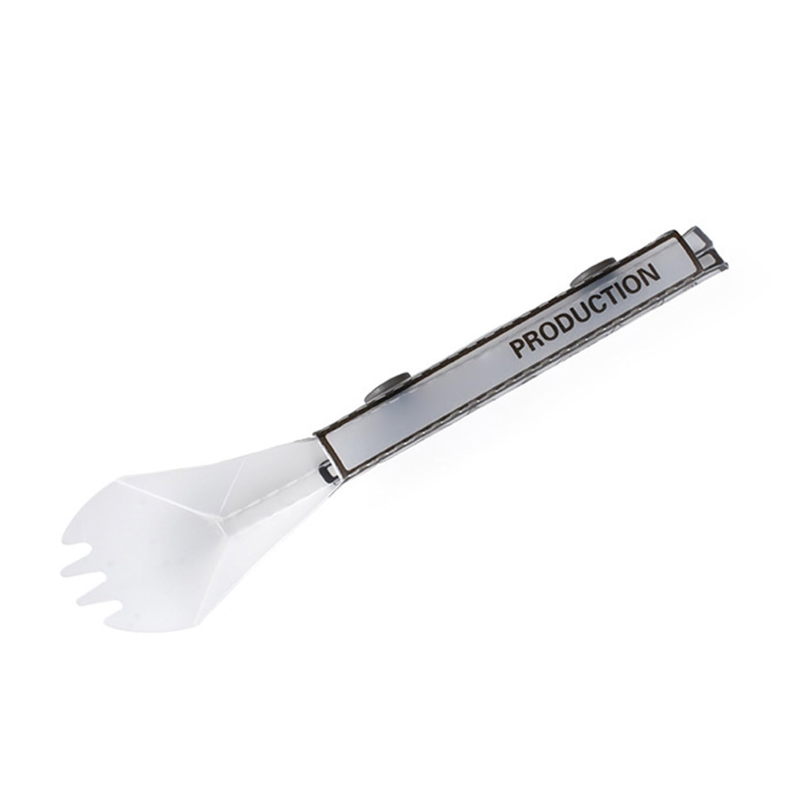 Mess Kit Portable Folding Camping Spork Outdoor Spoon Picnics Flatware Outdoor Light weight Folding Tableware Enduring