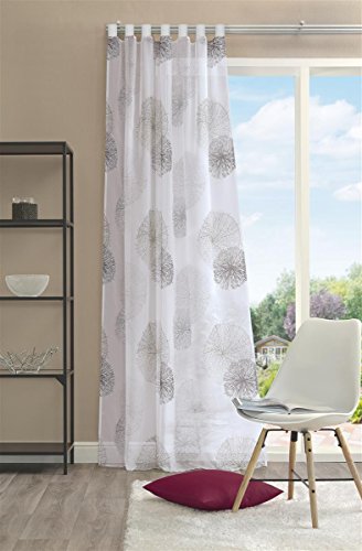 Home Fashion Raglins Loop Scarf Grey 145 x 140, W 55.1" x L 57.1" (1 Panels) - Image 2