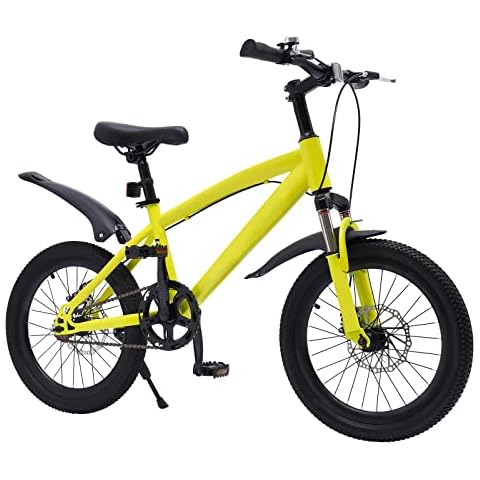 Levkitch Kids 18-Inch Bicycle with Kickstand Cover