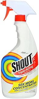 Shout Laundry Stain Remover Trigger Spray, 22 Fl Oz, pack of 2