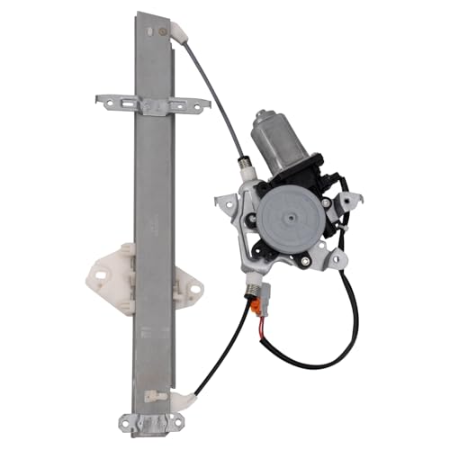 Image of TRQ Rear Left Power Window Regulator & Motor Assembly Drivers Side Compatible with 2007-2008 Honda Fit