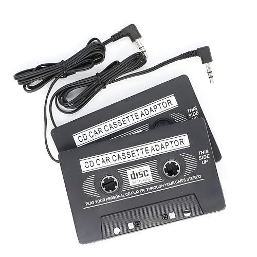Bexter Car Audio Cassette to Aux Adapter, 3.5 MM Auxillary Cable Tape Adapter
