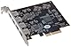 Sonnet Allegro Pro USB 3.2 PCIe Card (4x10Gb Charging Ports) - PCIe Soundkarte