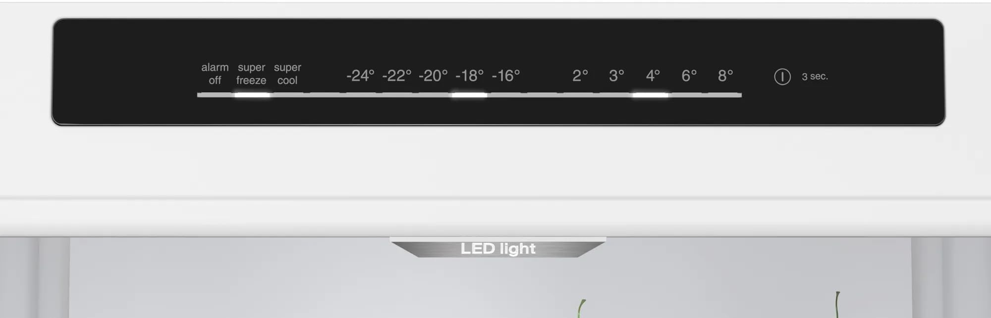 Frigorifero Bosch Serie 4 con congelatore Libera installazione, 363 L, Acciaio inox