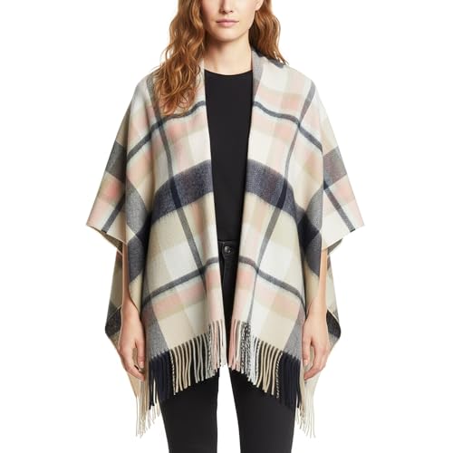 Mini cape 100% laine d'agneau : un cocon de douceur écossaise pour votre petit