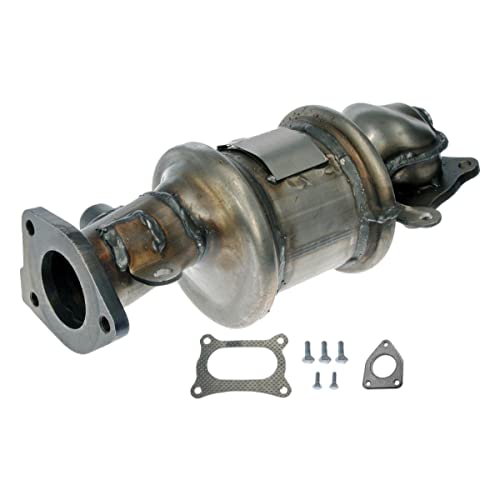 image for AutoShack EMCC774147PR Front and Rear Exhaust Manifold Catalytic Conve