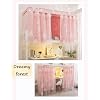 Students Dorm Bunk Bed Curtain Home Privacy Bed Shading Curtain Net Bed Cloth Dustproof Blackout Bed Canopy Bedding Curtain Students Dormitory Tent Lightproof Cloth Bedding Canopy Spread Curtain