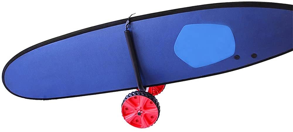 wózki kajakowe Universal Surfboard Carrier | Wózek na kajak z ramą mocującą w kształcie litery U | Uniwersalny uchwyt na kajak do pływaków, transport wózka kajakowego