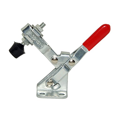 Xrpaowa 4 Pcs Vertical Hand Tool 101-A Quick-Release Toggle Clamp 110 Lbs Holding Capacity Antislip #TOP3