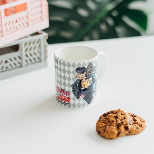 Grupo Erik Ceramic Mug - JoJo's Bizarre Adventure Manga | 11.8 oz - 350 ml Coffee Mug Tea, Cool Mugs and Cups | JoJo Bizarre Adventure Gifts Under 10 Pounds
