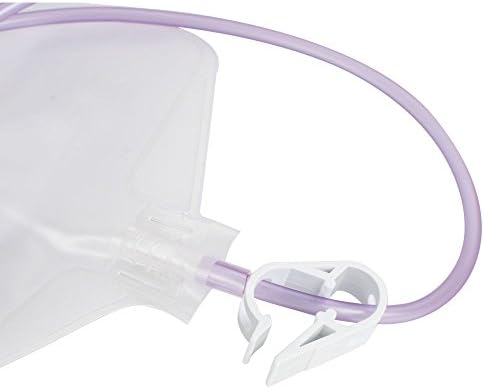 Denshine 1200ML Enteral Delivery Gravity Bag Set, Disposable Enteral Nutrition Bag, Gravity Feeding Bag - Large Bore