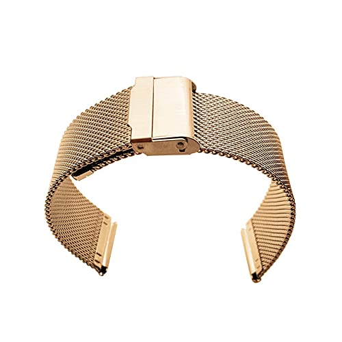Bracelet en acier inoxydable robuste et étanche 16-22mm