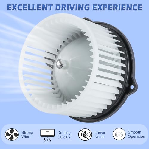 Image of AC Heater Blower Motor Assembly with Fan Cage 971132G000 97113-3K000 PM9247 Compatible with 03-11 Hyundai Accent / 06-10 Azera Sonata / 07-08 Entourage / 06-09 Tucson /Kia 06-10 Optima
