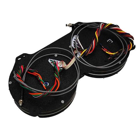 1968 Camaro Analog Gauge Panel Direct Replacement, Black Faceplate, GPS Speed, Water & Oil Press Sending Units Included AP4000-S9020