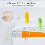 WUGAUWOR 150 Pack Heart Shaped Paper Clips, 20mm Gold paperclips, Stainless Steel Decorative Clips for Office, Crafts & Gifts, Rustproof Organizers with Storage Box - Image 6