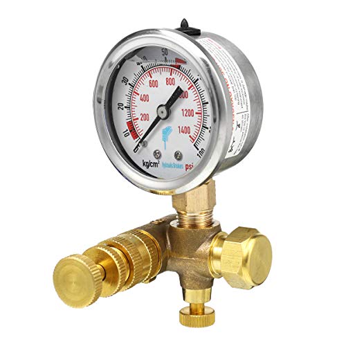 TuToy Hydrauliczny akumulator cylinder powietrzny zestaw ładowania gazem azotowym urządzenie młotek do łamacza hydraulicznego