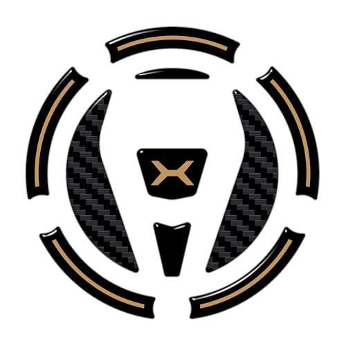 Protection réservoir moto DS900X 2024 autocollants latéraux