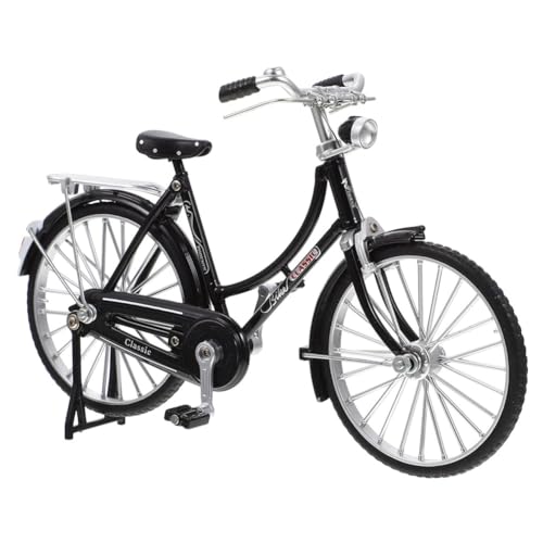 FANXIYA Vintage-Fahrradmodell, 1:10 Deko Fahrrad Miniatur, Mini...