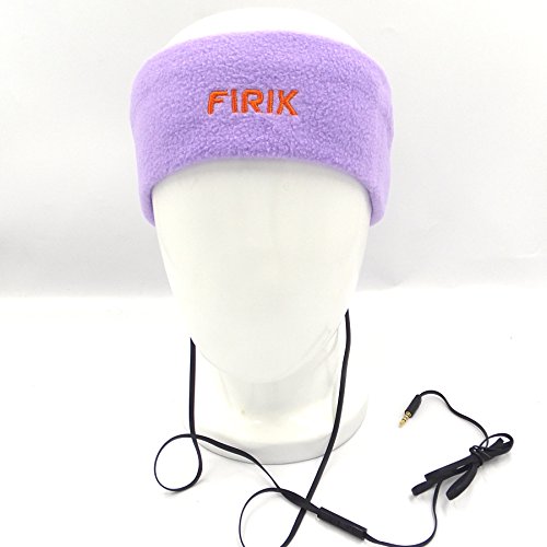 Sleep Headphones with Premium gift box - Fleece Material with soft headphone,Perfect for Air Travel, Sports, Relaxation, Meditation and Relief from Insomnia( Lavender)