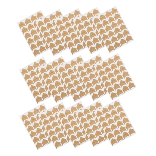 IWOWHERO 15 Sheets Picture Corners: Self Adhesive Photo Corner Sticker - for DIY Album Scrapbooking Journal Diary Memory Books and Craft Decoration