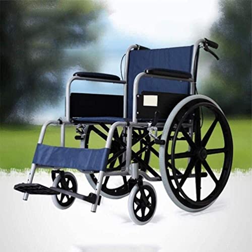 Fauteuil roulant de transport pliant pour simplifier les déplacements difficiles