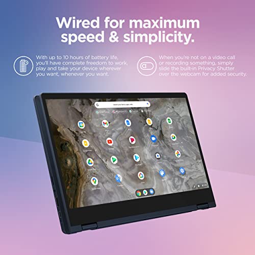 Lenovo - 2022 - IdeaPad Flex 5i - 2-in-1 Chromebook Laptop Computer - Intel Core i3-1115G4-13.3" FHD Touch Display - 8GB Memory - 256GB Storage - Chrome OS by Lenovo - Image 6