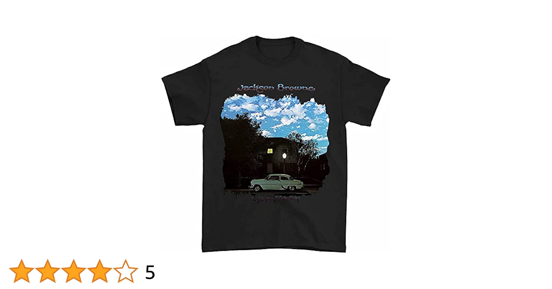 Jackson Browne Crew Tシャツ Jackson Browne T Shirt B585 Los Angeles California Music