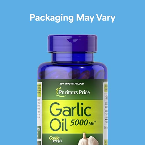 image for Puritan's Pride Premium Garlic Fresh 5000mg, Traditional Dietary Suppl