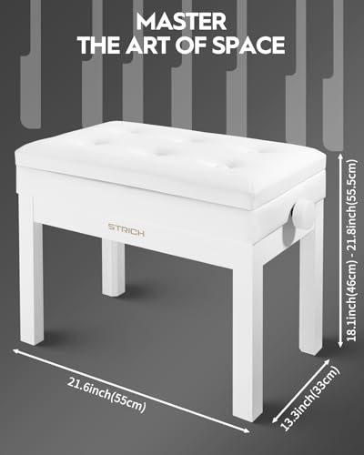 Professional Piano Bench Storage Seat