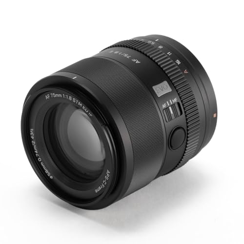 Image of VILTROX 75mm F1.8 EVO E-Mount Lens for Sony E, APS-C Large Aperture Prime Autofocus Lens for Sony E-Mount Cameras A7IV ZV-E1 A7CII A7RV FX3 A7SIII A7CR A7III A7C A1 A7RIV A9 A9II A7RIII ZV-E10