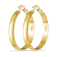 8MM-Gold Hoop-50mm